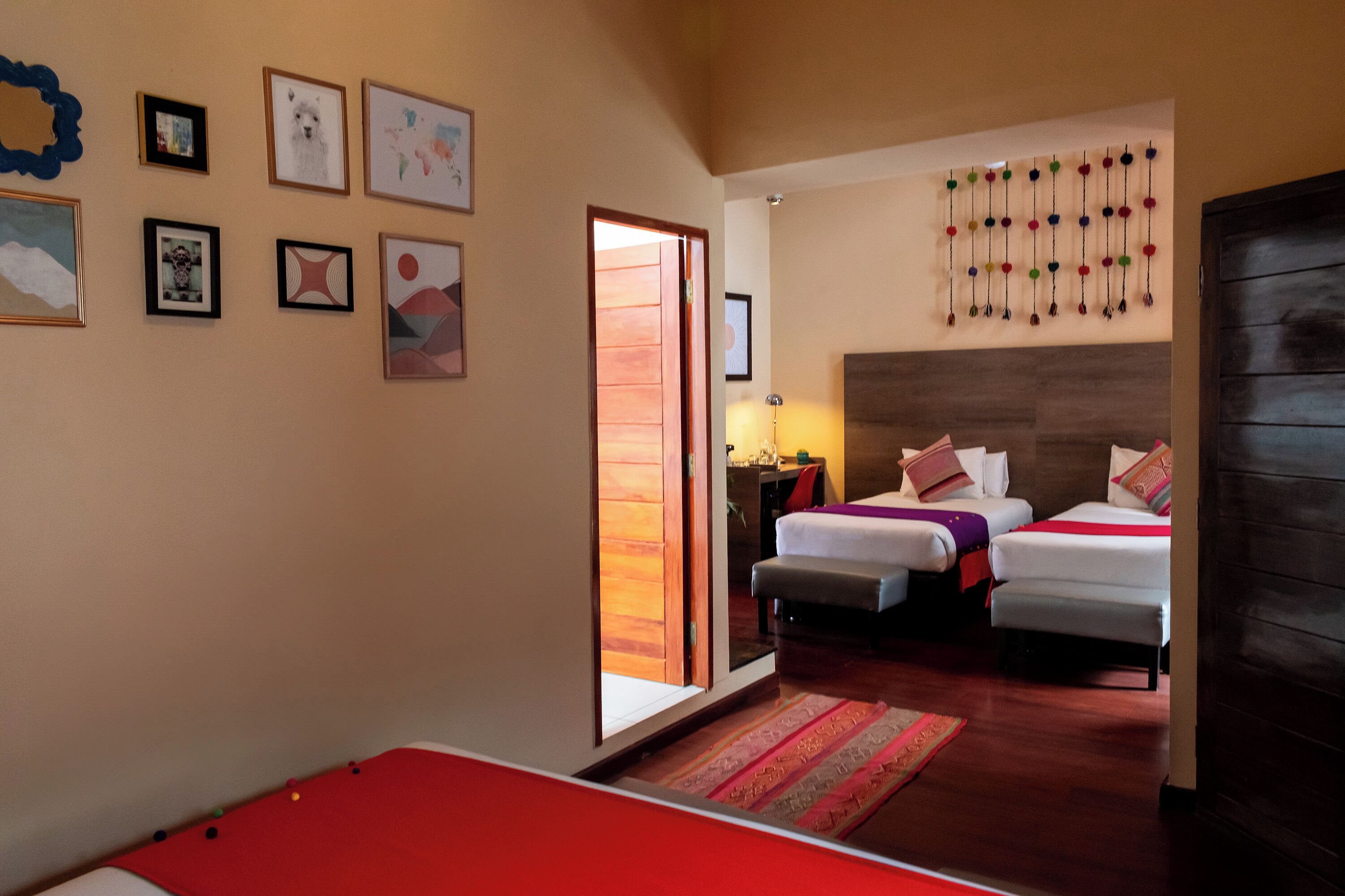 Traditional Quadruple Room | Hypo-allergenic bedding, desk, laptop workspace, blackout drapes