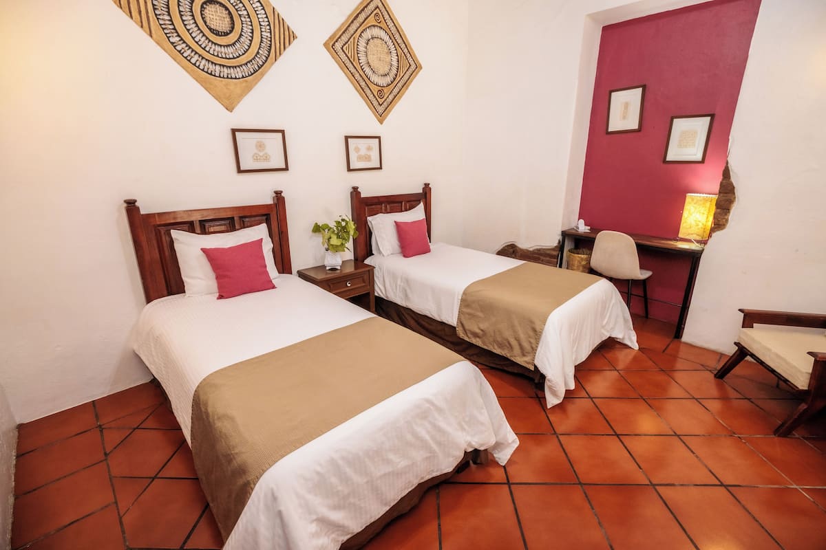 Standard Double Room, 2 Twin Beds | In-room safe, desk, laptop workspace, WiFi (free)