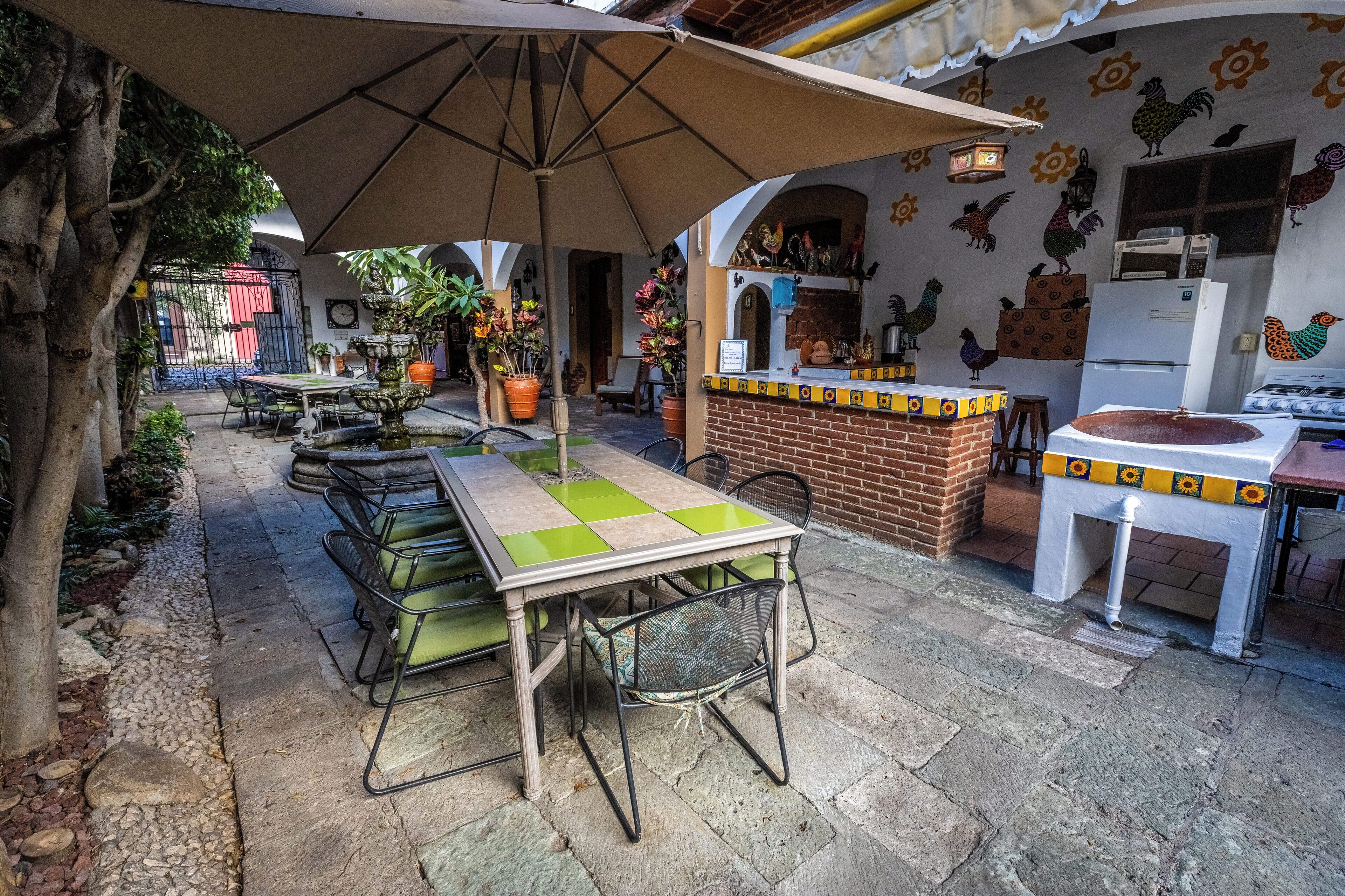 Breakfast area