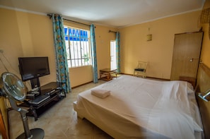 Iron/ironing board, free cots/infant beds, rollaway beds, free WiFi