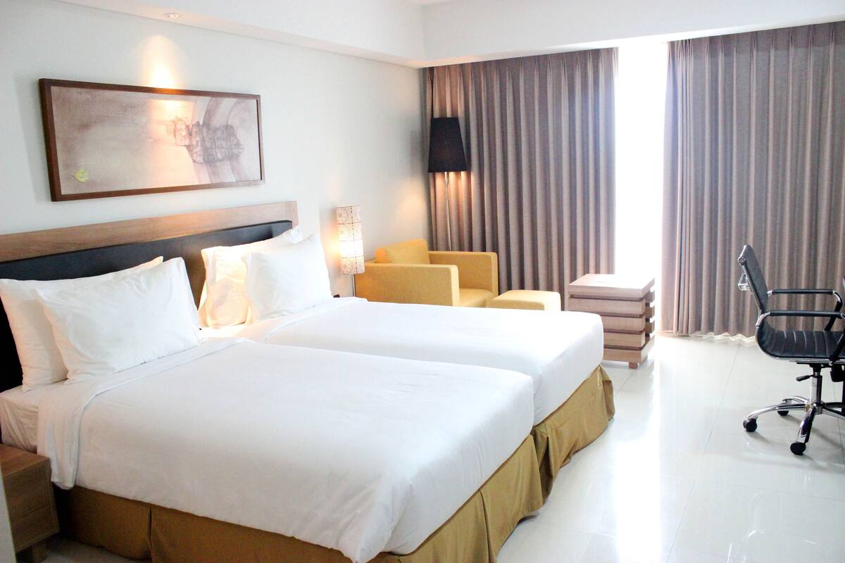 Chambre Deluxe, 2 lits une place