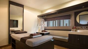 Body treatments, reflexology, massages