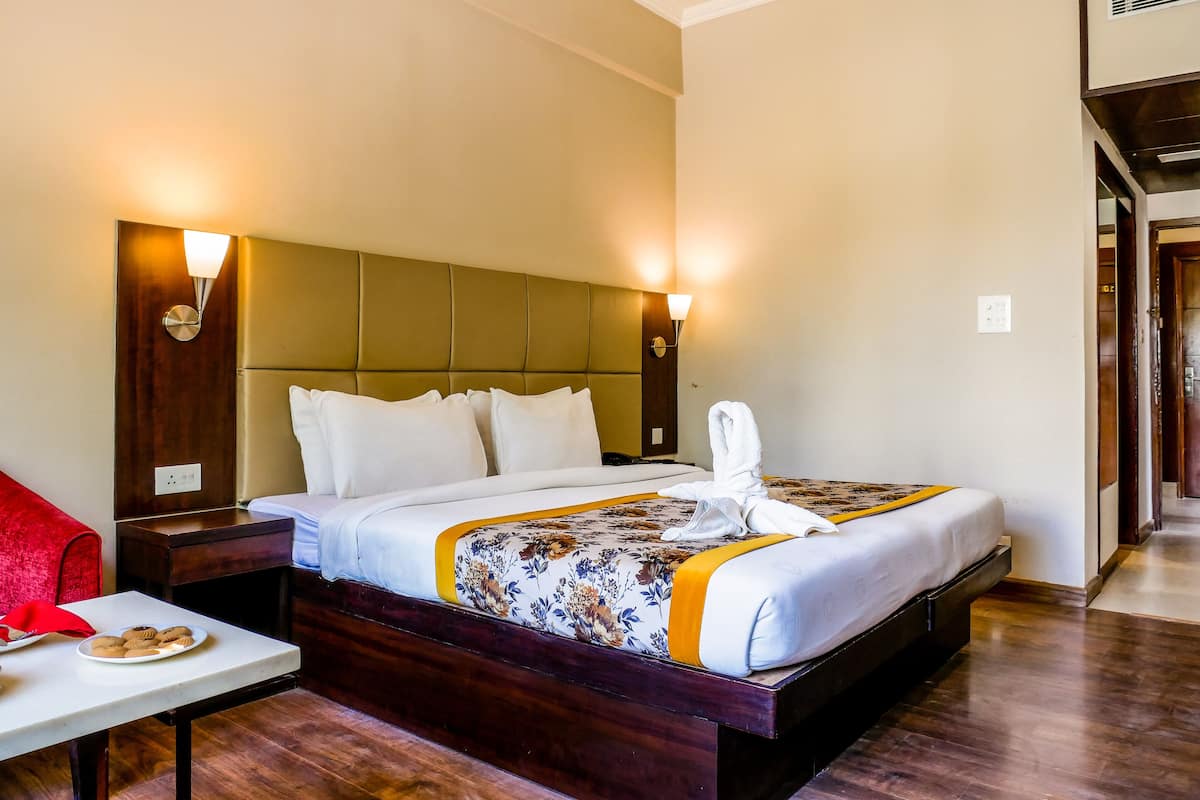 1 habitación y ropa de cama de alta calidad