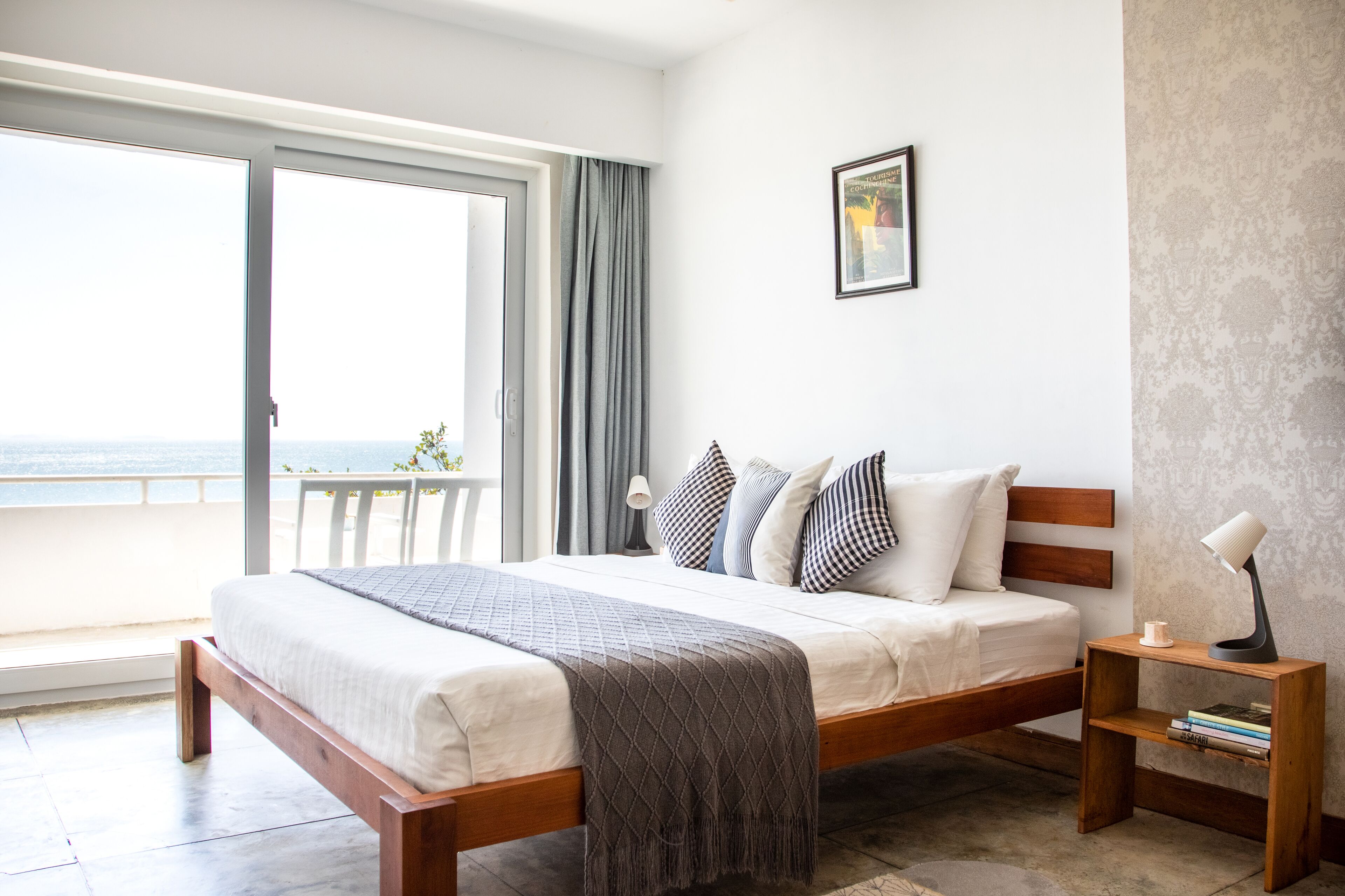 superior double room, balcony, sea view | 1 bedroom, minibar, desk, blackout curtains
