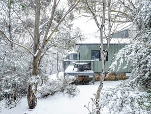 Nhà Deluxe, 3 phòng ngủ (Loft-Style Lodge) | Hiên