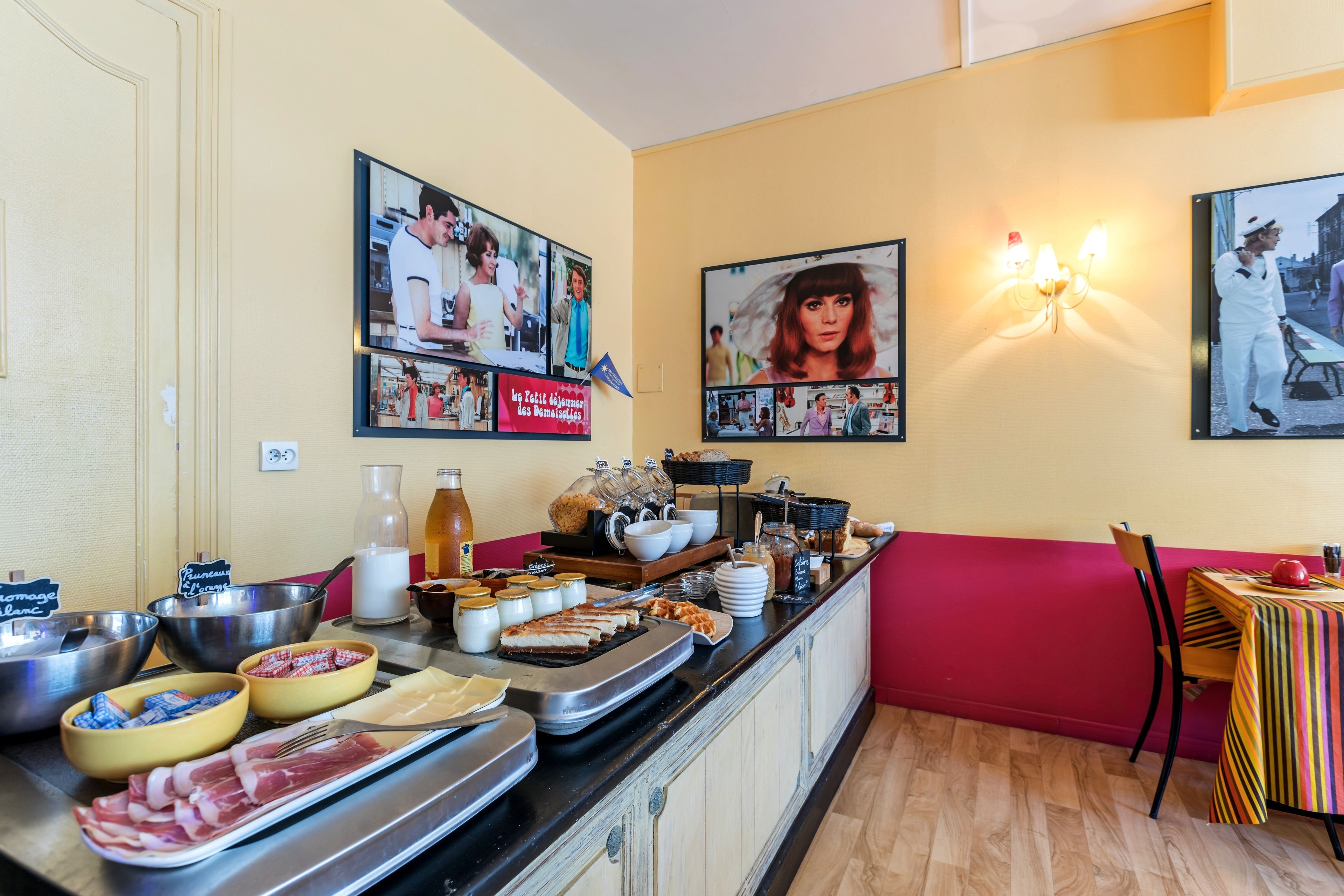 daily buffet breakfast (eur 12 per person)