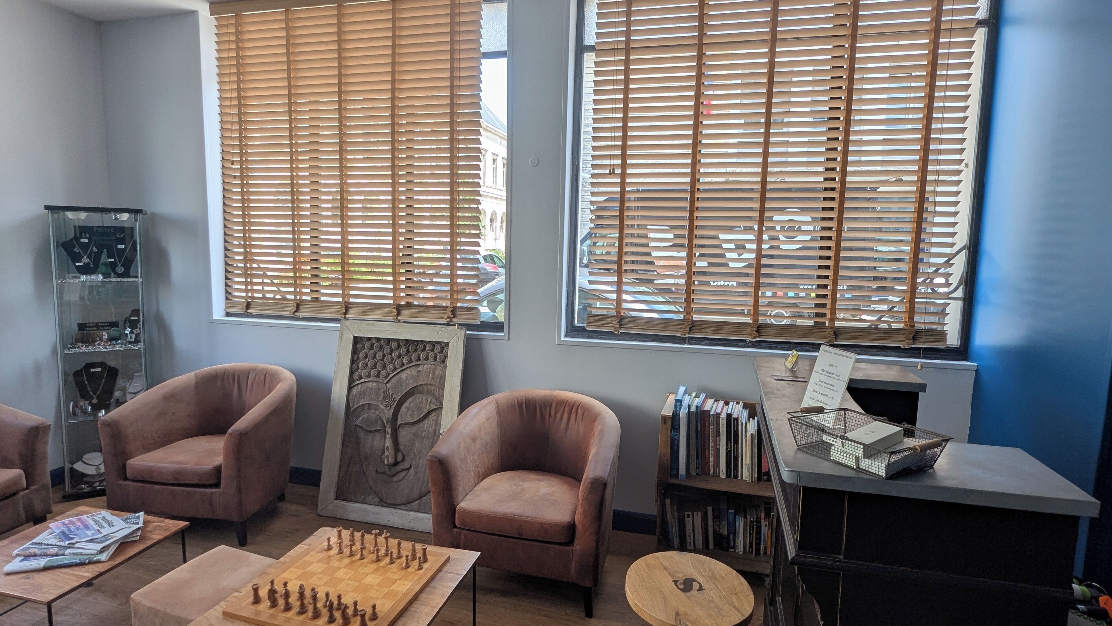 Àrea amb seients del vestíbul