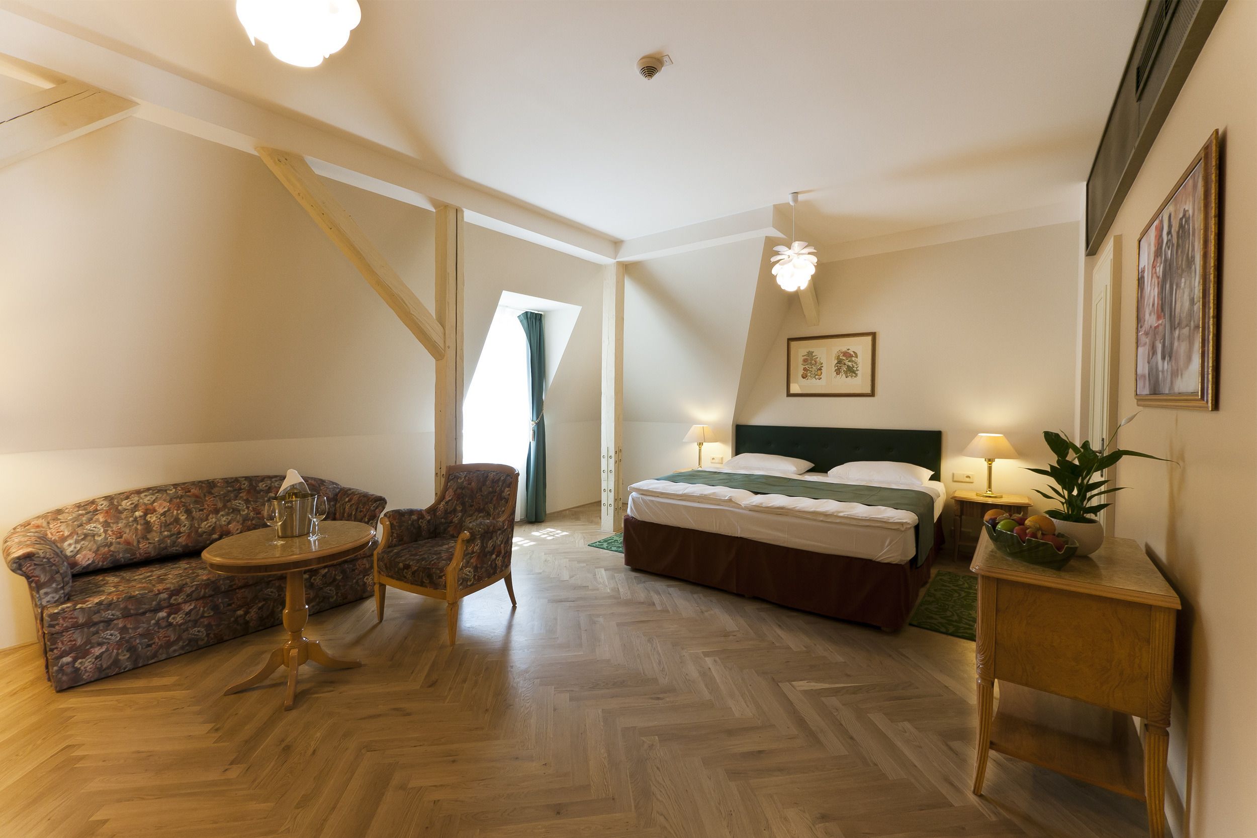 superior double room | minibar, in-room safe, desk, iron/ironing board