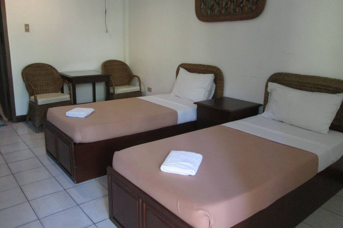 Habitación estándar, 2 camas individuales | Camas supletorias y wifi gratis