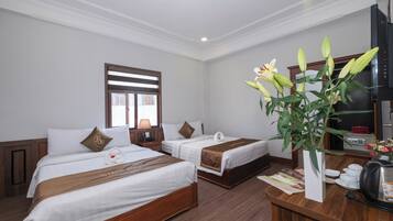 Uitzicht vanuit de kamer