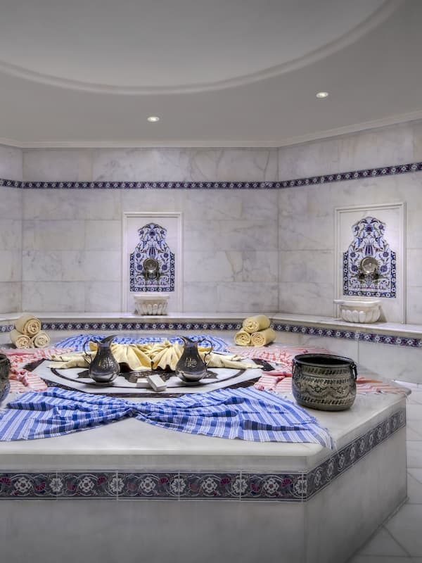 Sale per trattamenti di coppia, sauna, bagno turco, bagno turco/hammam