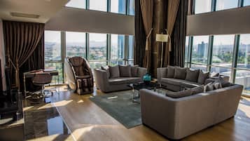 Suite – president, 1 kingsize-seng | Byutsikt