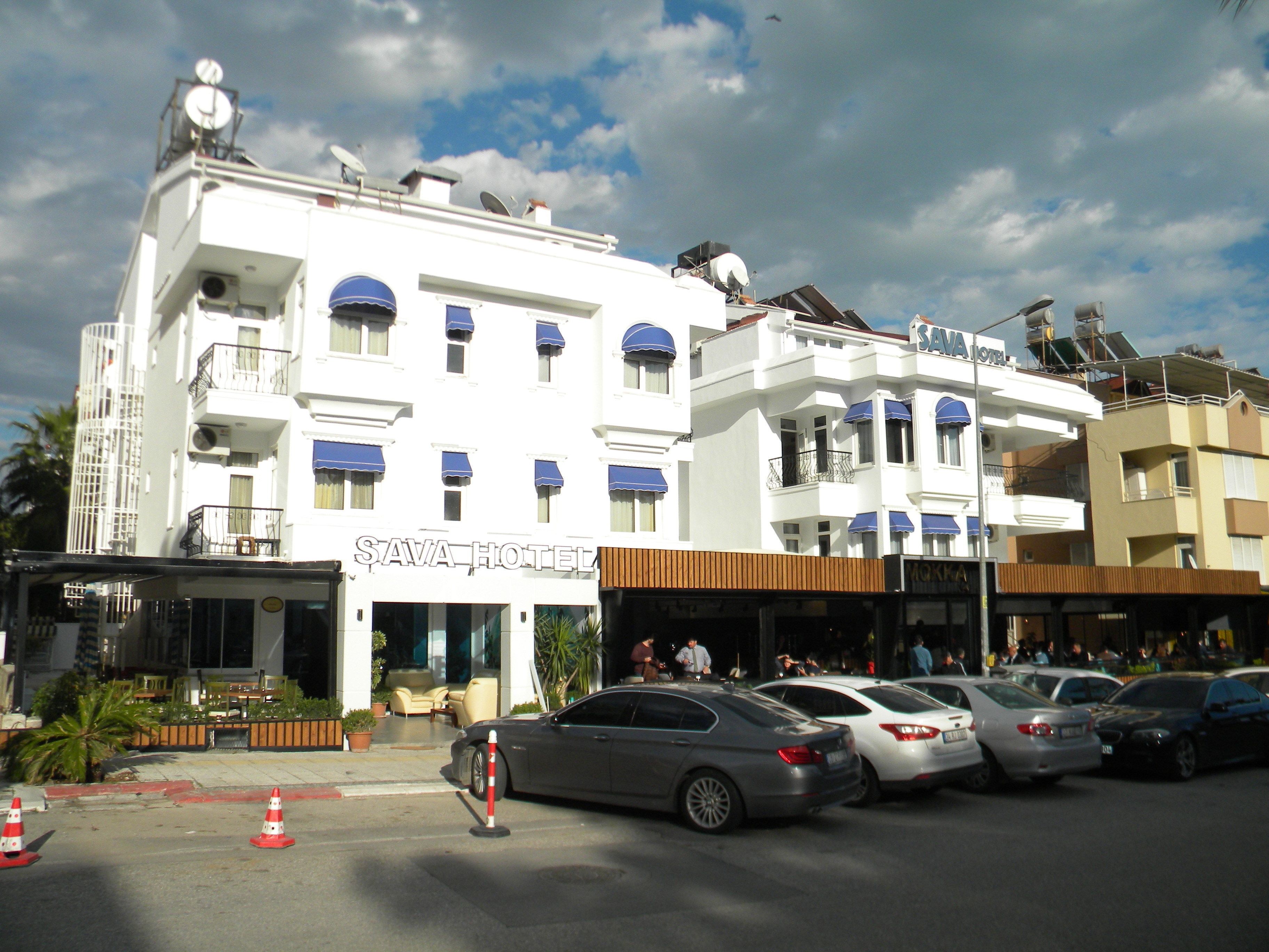 Façade de l’hébergement