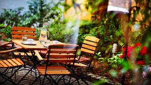 Outdoor dining - Hotel Adler (Prague)