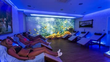 Sauna, 4 treatment rooms