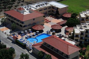 منظر من الجو على ارتفاع عالٍ