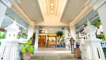 Interior entrance