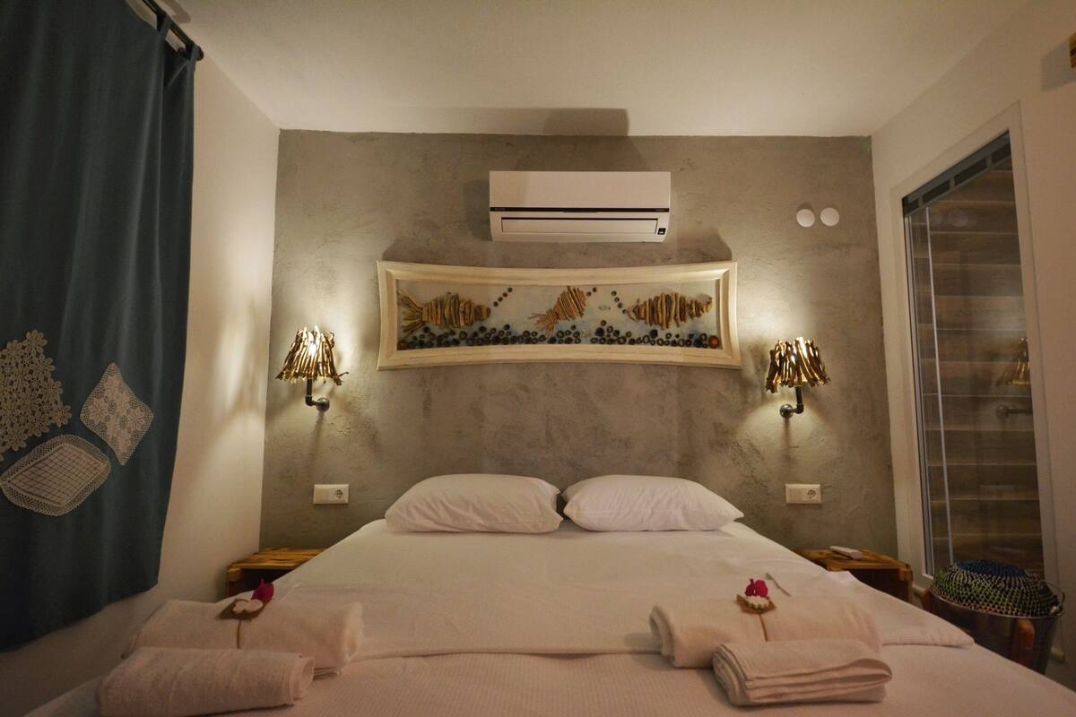 Premium Double or Twin Room, Sea View (Sonsuz 8) | Premium bedding, free minibar, in-room safe, individually decorated