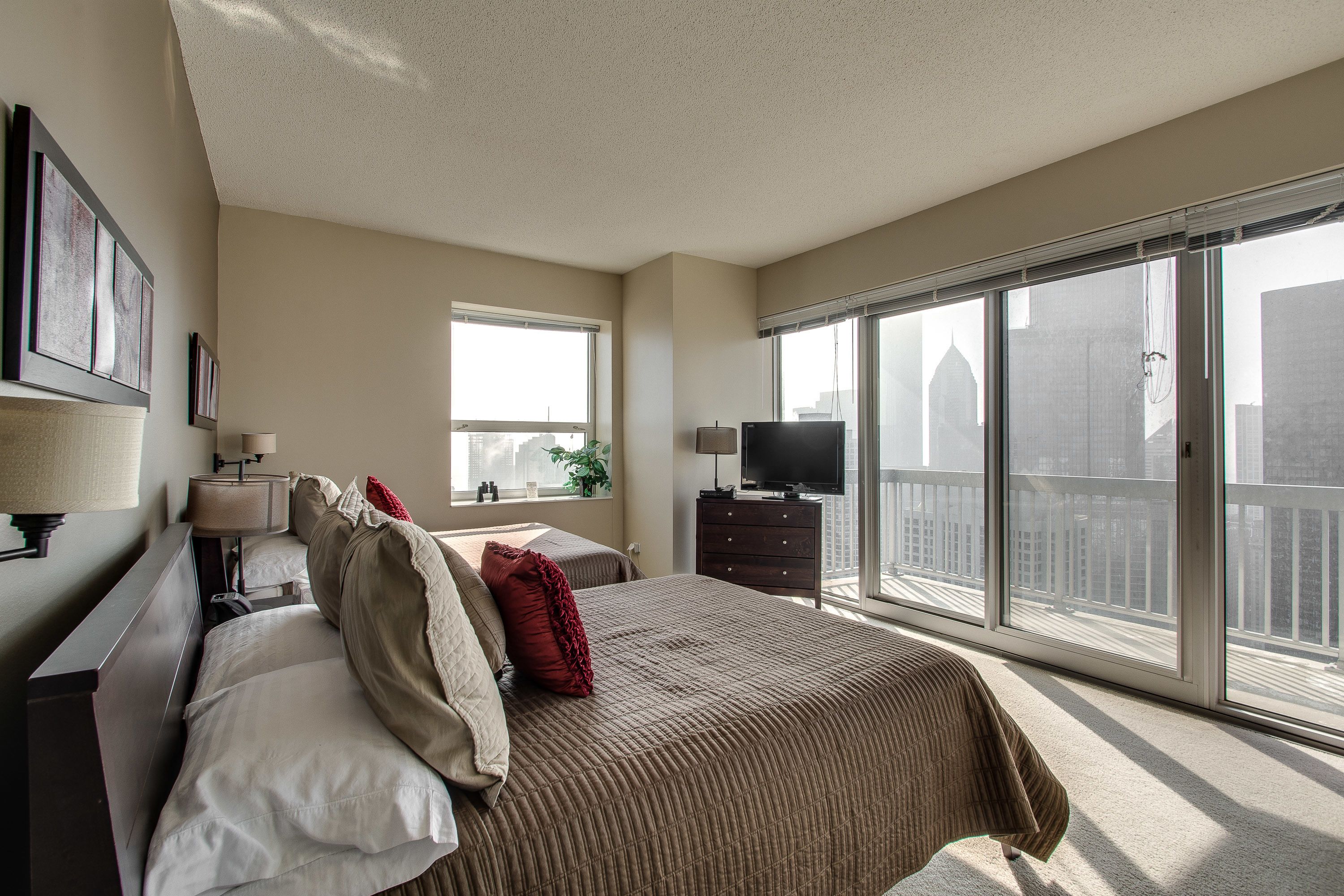penthouse 3  | 1 bedroom, premium bedding, desk, iron/ironing board