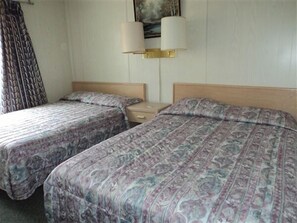 Standard Room, 2 Double Beds | In-room safe, free WiFi