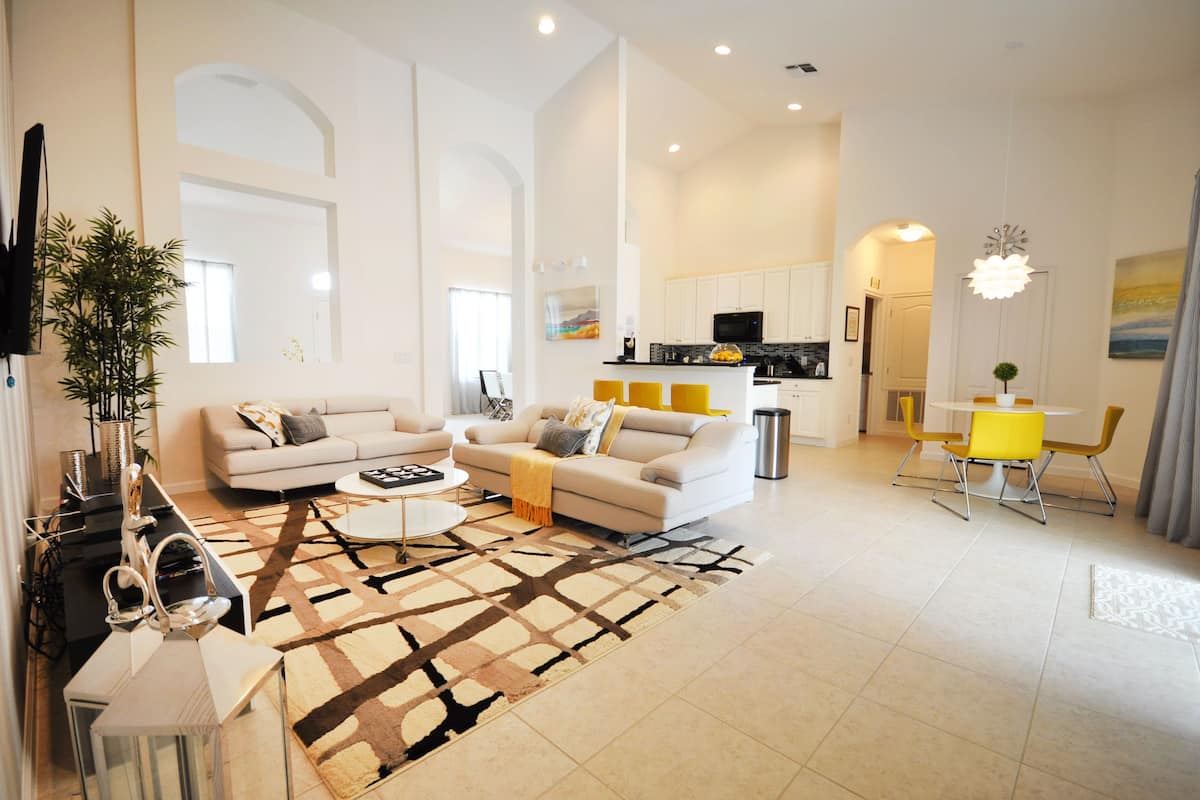 4 Bedroom Home | Living area | TV, video-game console, DVD player