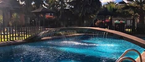 Udendørs pool, liggestole