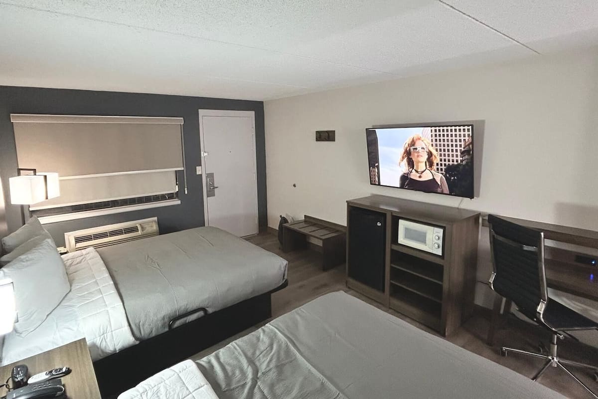 Hochwertige Bettwaren, Pillowtop-Betten, Schreibtisch, kostenloses WLAN