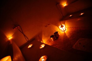 Salas de tratamientos para parejas, baño turco/hammam