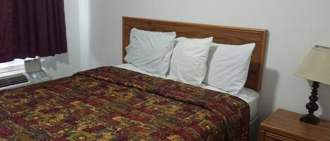 Desk, iron/ironing board, free WiFi, bed sheets