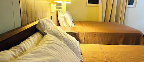 Desk, iron/ironing board, free WiFi, bed sheets