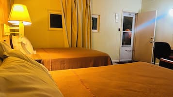 Room, 2 Queen Beds, Non Smoking | Desk, iron/ironing board, free WiFi, bed sheets