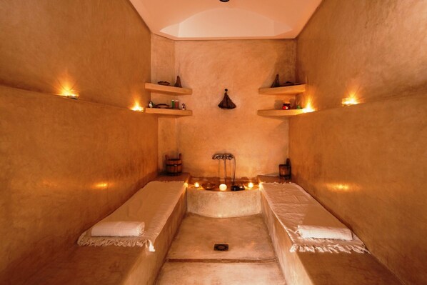 Steam room, body treatments, body wraps, body scrubs, facials - Riad Akka Marrakech (Marrakech)