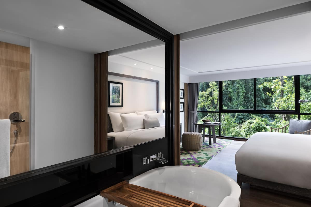 mountain view room | view from room