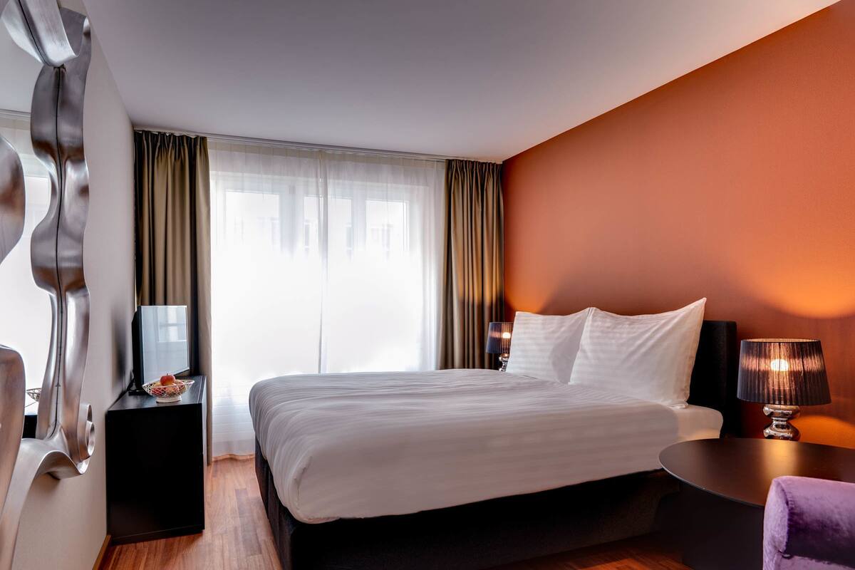 Desk, blackout drapes, cribs (surcharge), rollaway beds (surcharge)