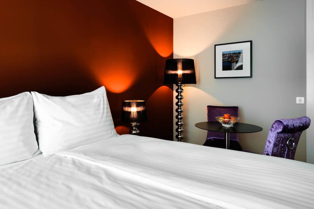 Desk, blackout drapes, cribs (surcharge), rollaway beds (surcharge)