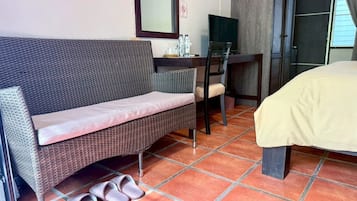 Double Room | Desk, blackout drapes, free WiFi, bed sheets