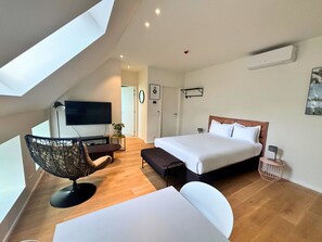 經典開放式客房 | 高級寢具、熨斗/熨衫板、免費 Wi-Fi