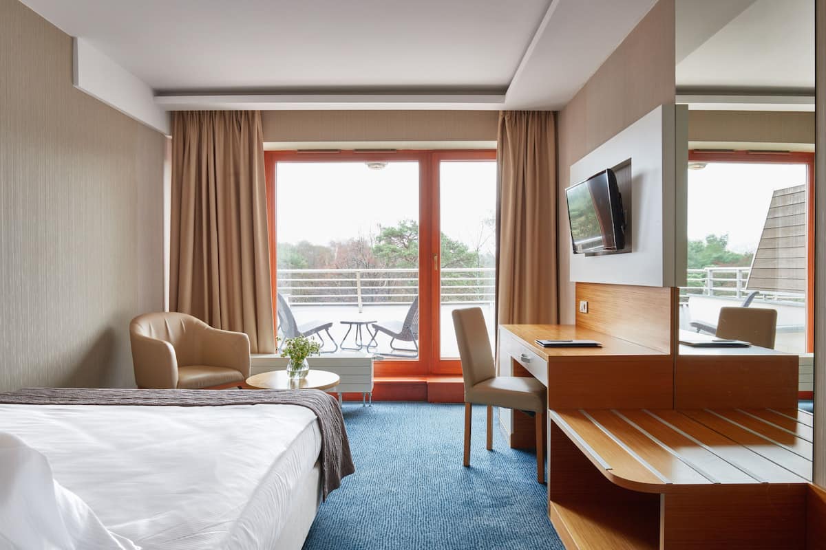 single / economy double room | view from room