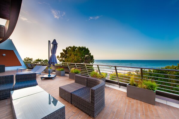 Vista desde la propiedad