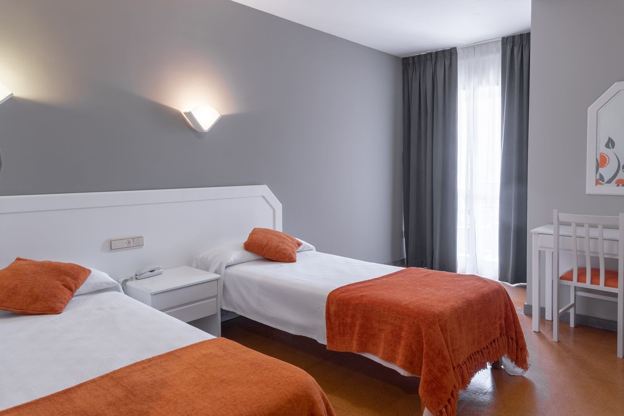 double room, terrace | in-room safe, desk, blackout curtains, free wifi