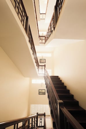 Handläufe an den Treppen