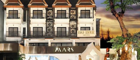 Fassade der Unterkunft