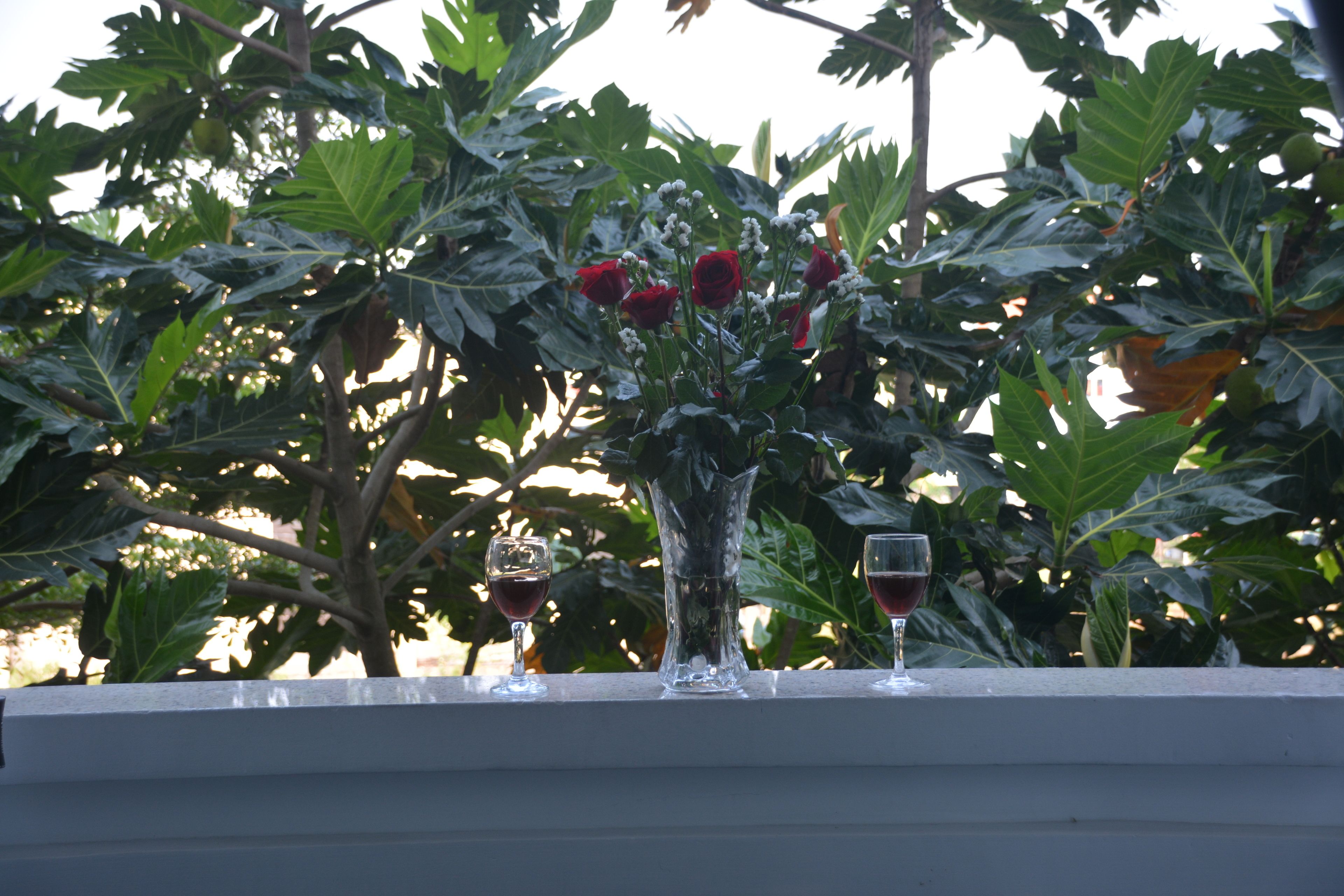 family quadruple room, courtyard view | view from room