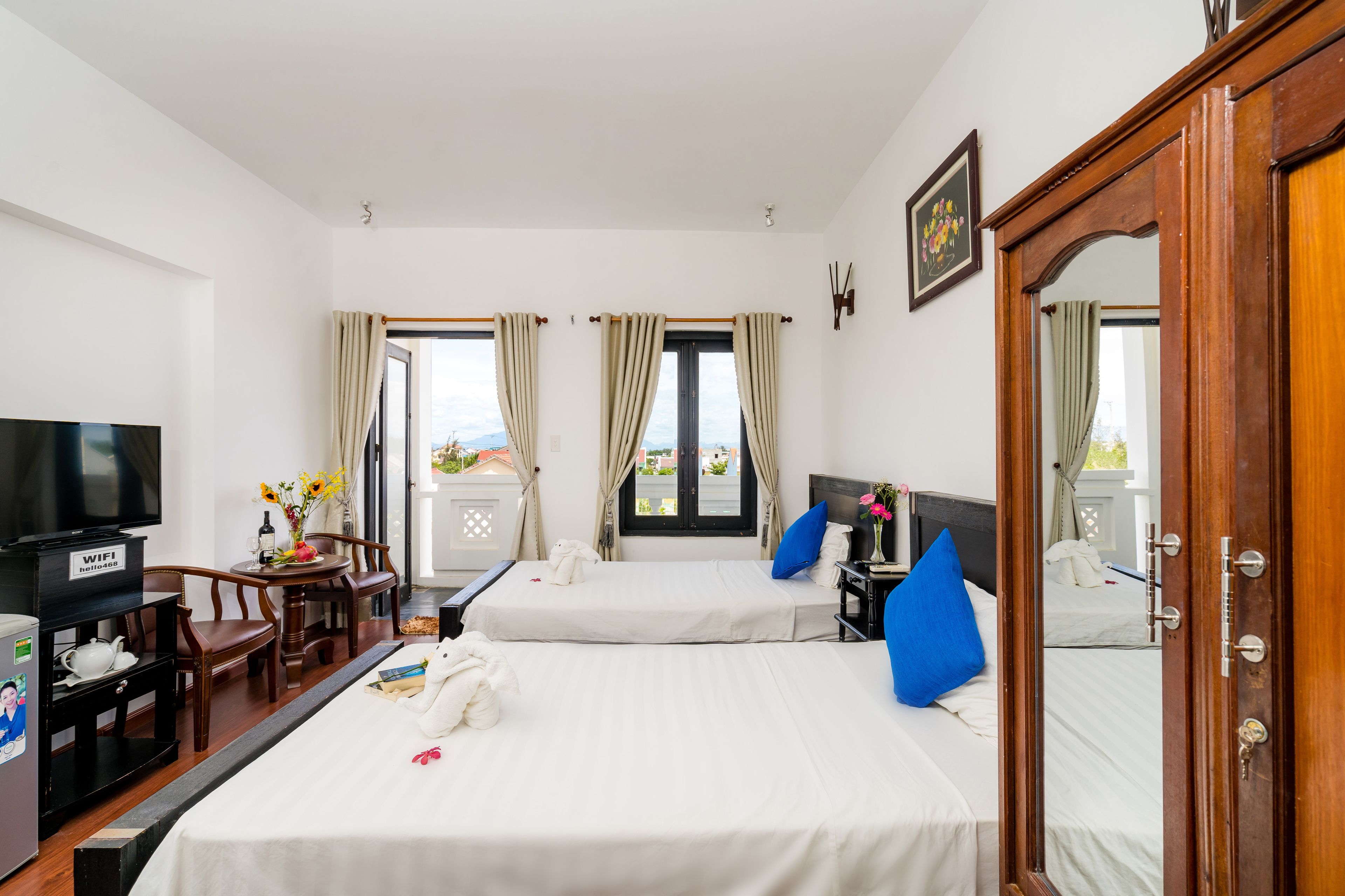 twin room, 2 single beds | minibar, desk, soundproofing, rollaway beds