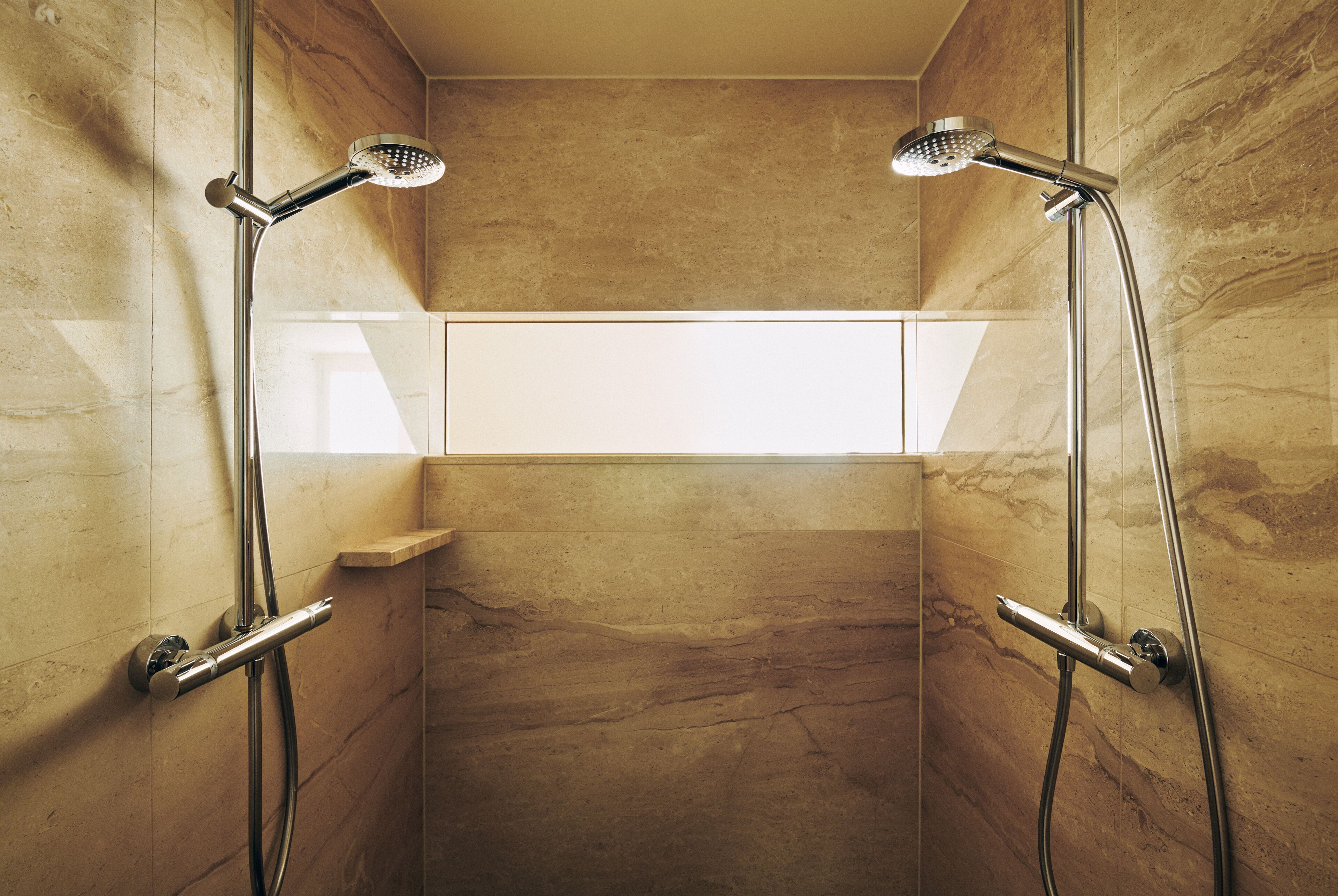 Double Room, 1 King Bed | Bathroom | Rainfall showerhead, free toiletries, hair dryer, bathrobes