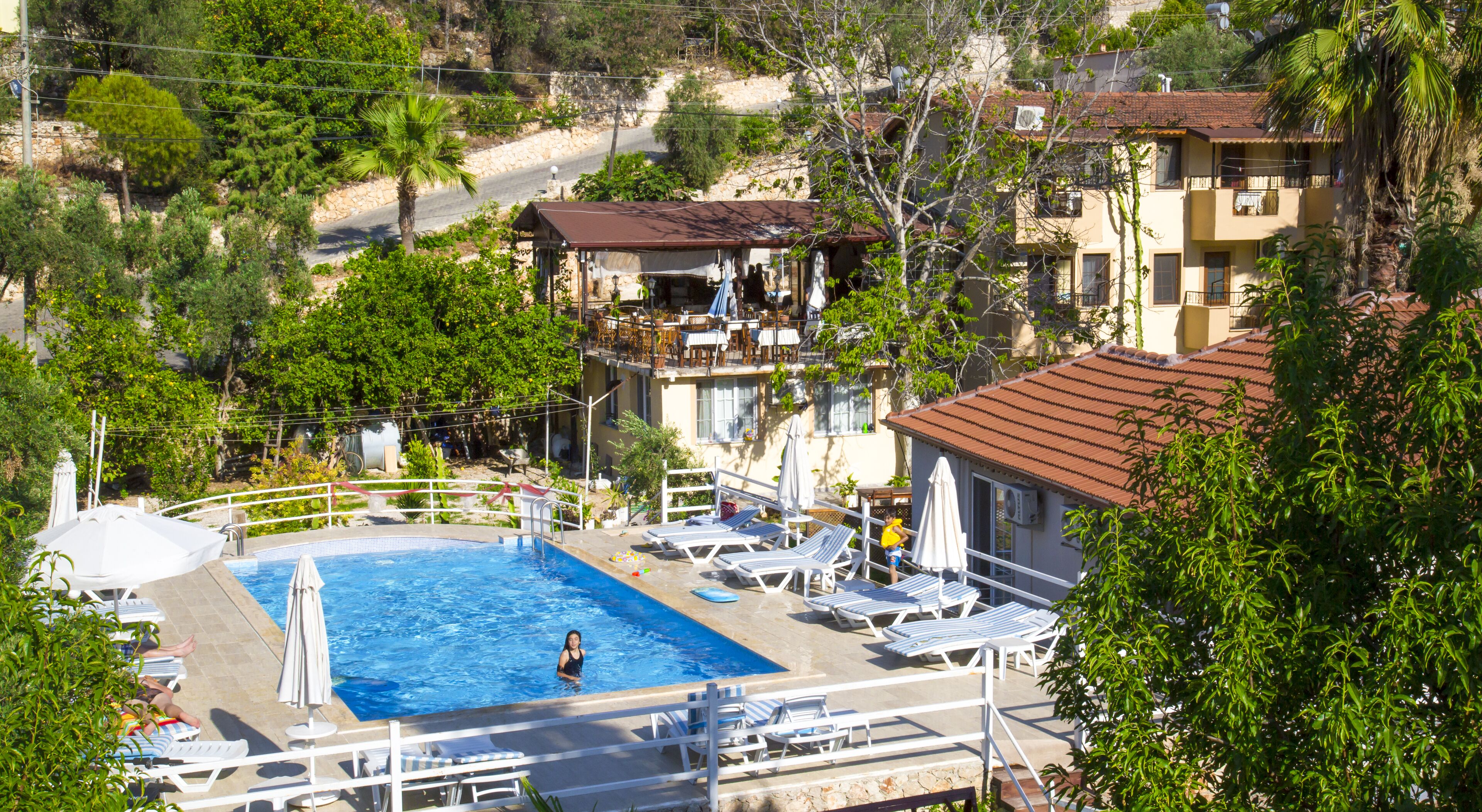 Seasonal outdoor pool