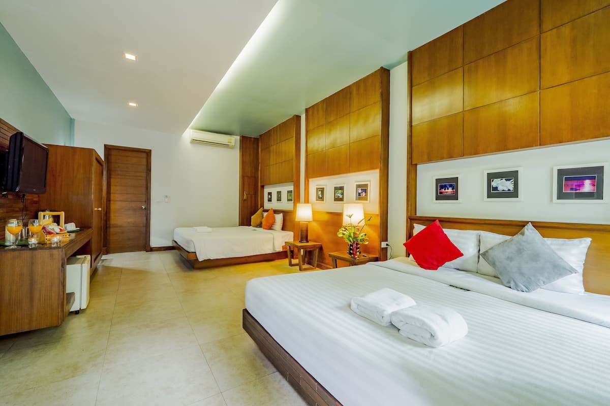 Family Room 4 Persons | Blick vom Balkon