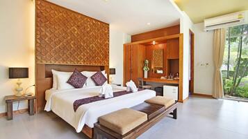 จากุซซี่ สวีท | 1 ห้องนอน, โต๊ะทำงาน, ผ้าม่านกันแสง, Wi-Fi ฟรี