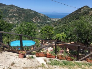 Vue depuis l’hébergement