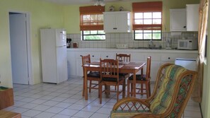 Apartment, 1 Bedroom | Private kitchen | Full-size fridge, microwave, oven, stovetop - Harmony Hall Resorts (Choppins)